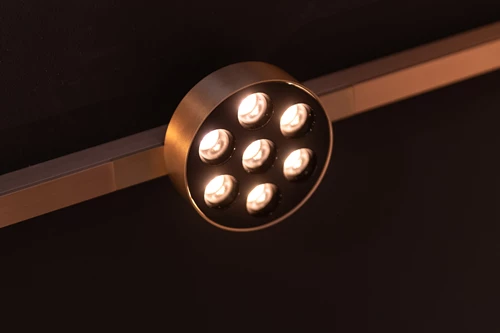 Lucide Premium LINIAL XAVI - 1-Circuit lighting system/ Smart Rail Lighting - Smart - 48V Track - LED -Champagne - atmosphere 3